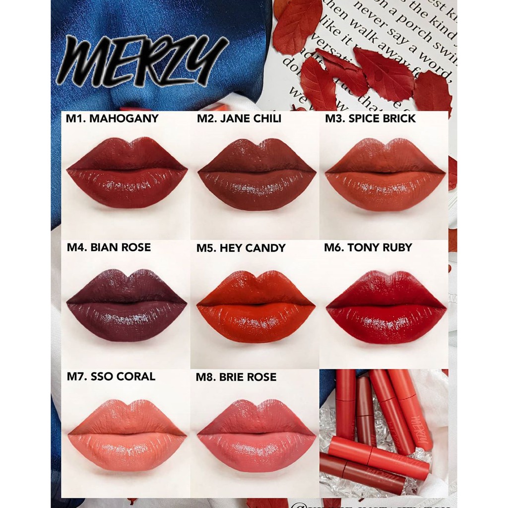 [Hot Trend] Son Kem Lì Merzy Bite The Beat Mellow Tint