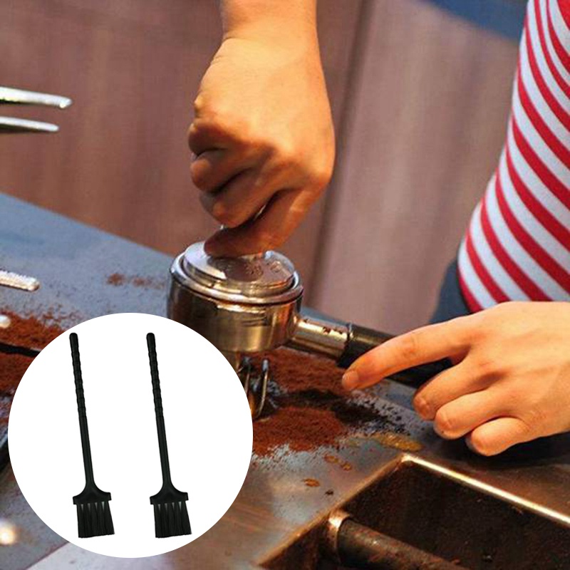 Set 2 Bàn Chải Nhỏ Màu Đen Bằng Nhựa nylon Đa Năng Cho Máy Mài