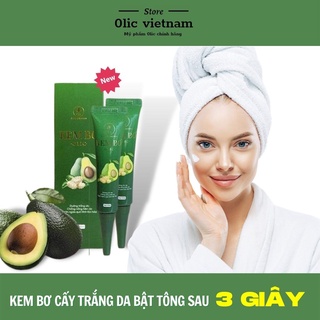 Kem dưỡng trắng da nano olic , típ cấp ẩm chăm sóc da , kem bơ olic cấy trắng hoàn hảo