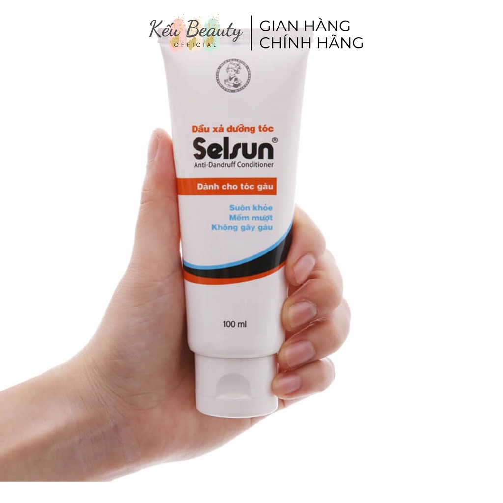 Dầu gội và dầu xả ngăn ngừa, giảm gàu và dưỡng tóc suôn mượt Selsun (50ml/100ml/250ml)