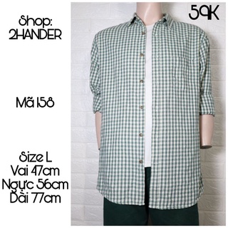 Áo 2hand sơ mi Flannel (inbox shop để chọn mẫu)