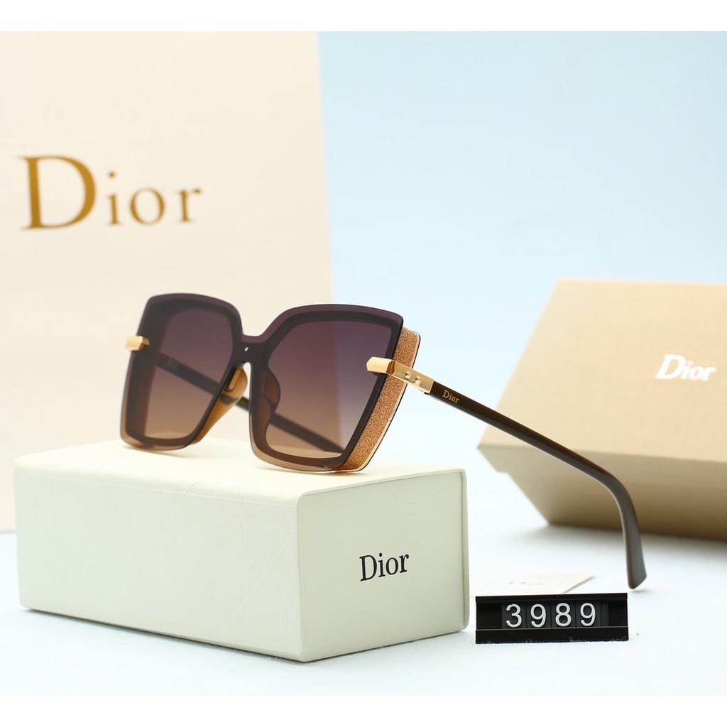 Dior_ Kính râm hàng hiệu dành cho nam và nữ Polarized chính hãng (Có hộp và hộp đựng kính)