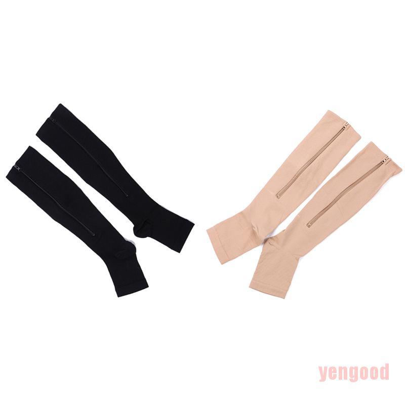 1 Đôi Tất Hở Ngón Giảm Đau Tiện Dụng