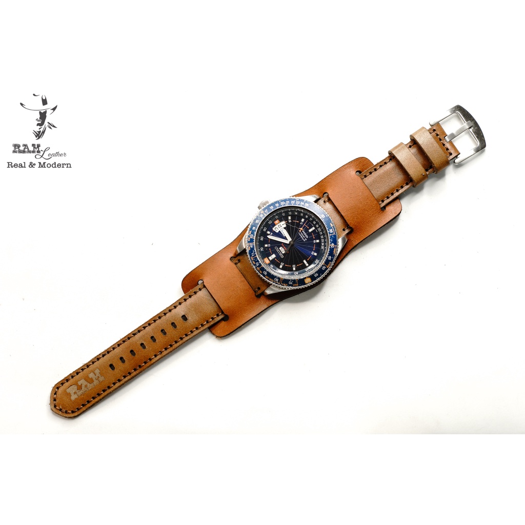 Dây Đồng Hồ Orient Da Bò Thật - RAM Leather - P3 Bền Đẹp