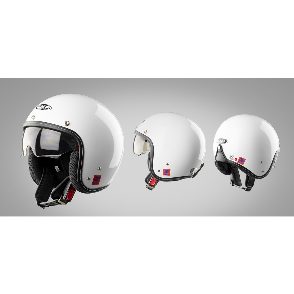 Mũ bảo hiểm 3/4 SUNDA 388 kính âm. Hàng chính hãng, bảo hành 2 năm.