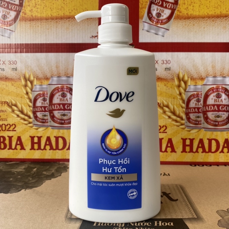 Dầu Gội Dove 880g Và Dầu Xả 610g