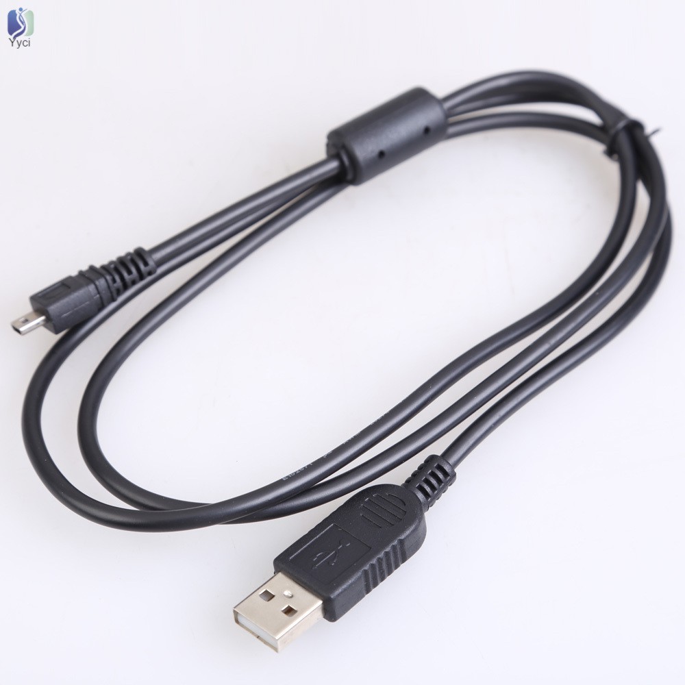 Dây Cáp Sạc Và Truyền Dữ Liệu Dài 1.5m 8 Pin Usb Cho Nikon Olympus Pentax Sony Panasonic Sanyo Vn
