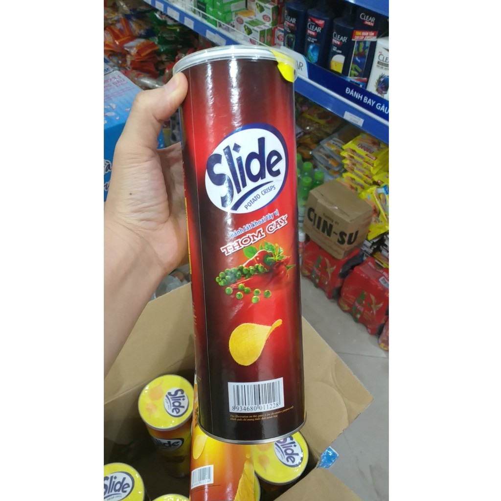 Khoai tây ống Slide các vị 160g | BigBuy360 - bigbuy360.vn