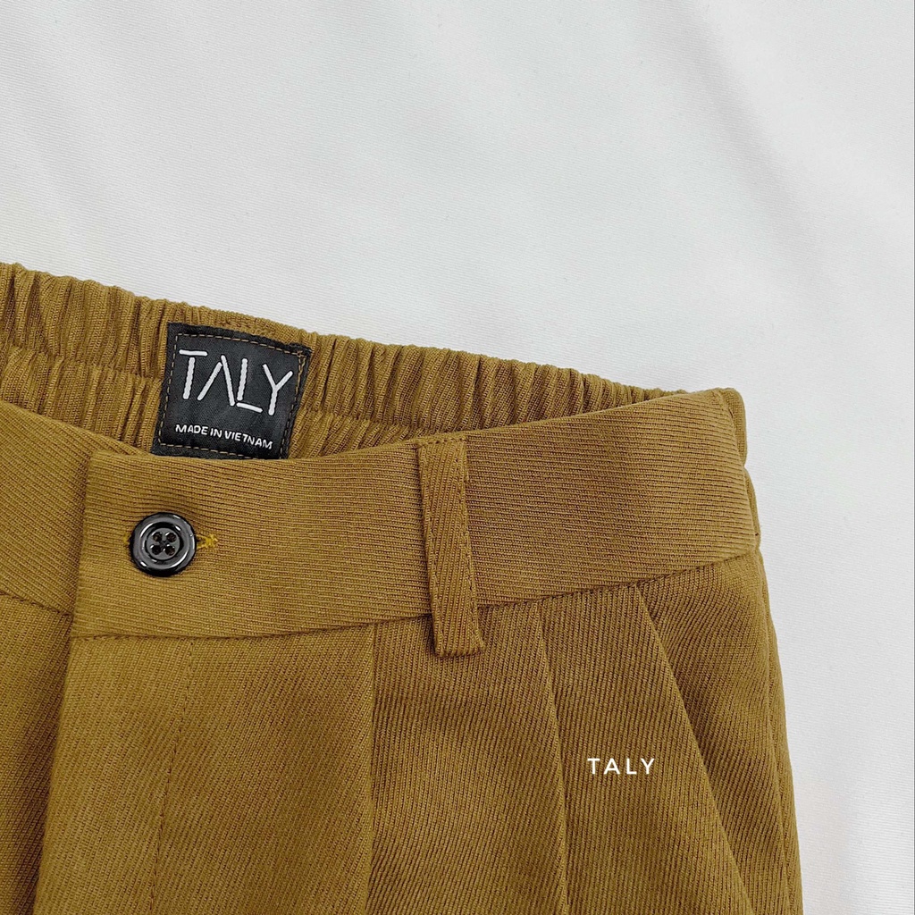Quần ống suông xếp li TALY Q17121