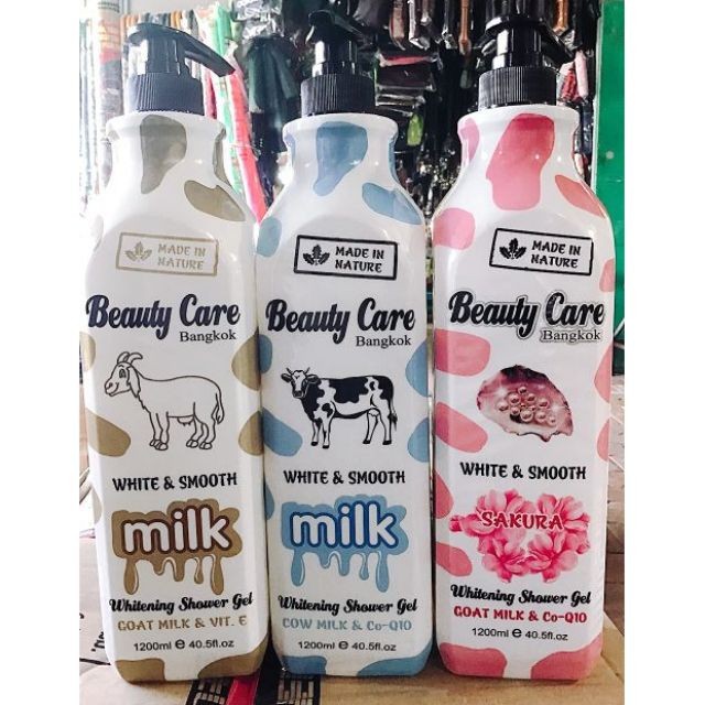 Sữa Tắm Beauty Care Bò 1200 ML - bò vuông Thái Lan 1200ml