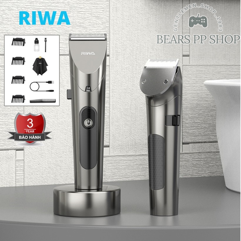 Tông Đơ Cắt Tóc Chuyên Nghiệp Cho Người Lớn Trẻ Em Riwa 6101 I Máy Bảo Hành Máy 3 Năm Il TĂNG Cửa Hàng