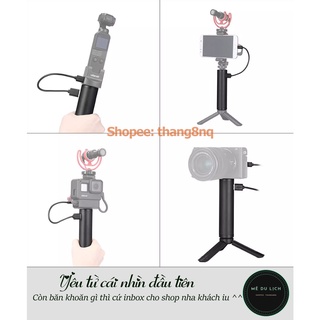 Gậy cầm tay kiêm sạc dự phòng Ulanzi BG-2, gậy sạc cầm tay cho gopro, action cam, điện thoại, máy ảnh
