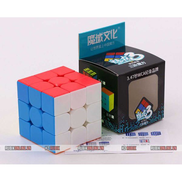 MoFangJiaoShi Meilong 3x3x3 Rubik 3x3 giá rẻ cho người mới tập chơi Rubik 3 tầng Chính hãng