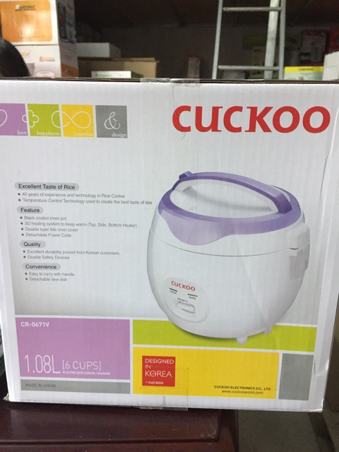 #Nồi_cơm_điện Cuckoo CR-0671