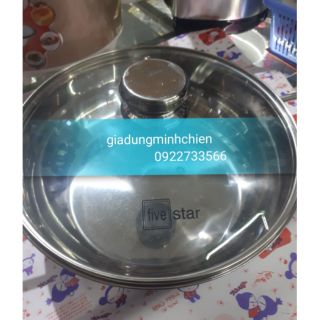 Nồi lẩu inox cao cấp fives 26cm 28cm 30cm