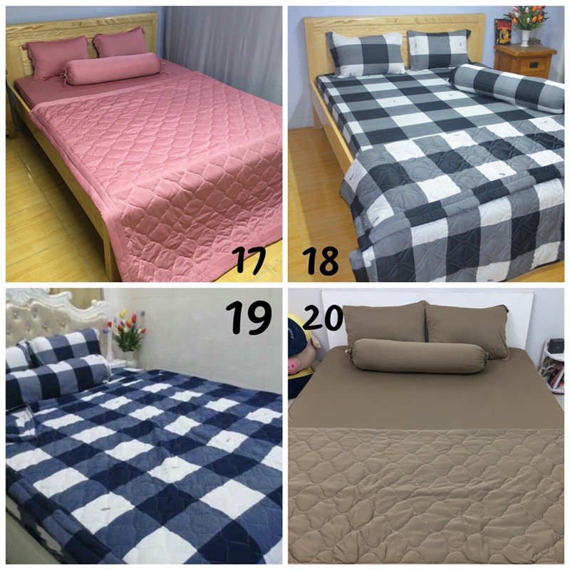 Bộ drap thun màu Hàn Quốc (4-5 món) | BigBuy360 - bigbuy360.vn