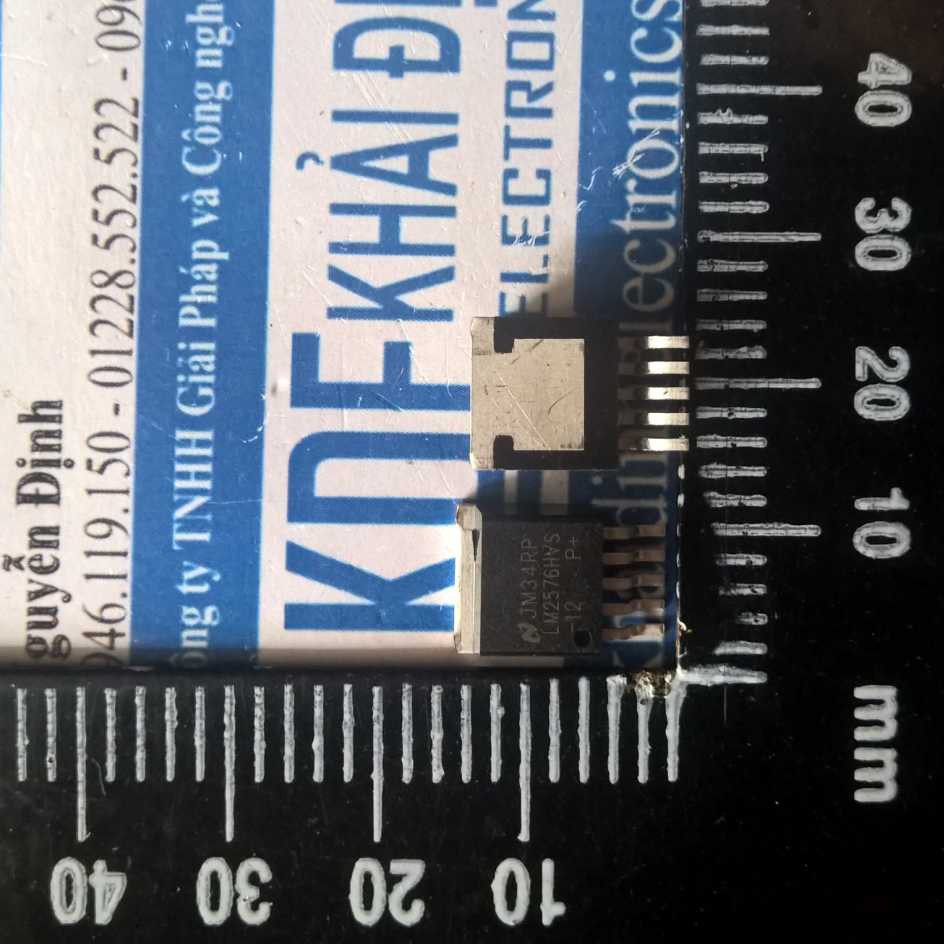 3 con LM2576HVS-12 LM2576 HVS 12V TO263-5 IC NGUỒN ỔN ÁP XUNG KDE1333