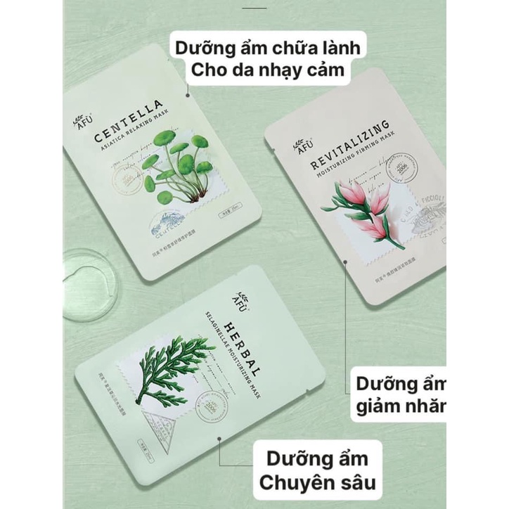Set Mặt Nạ Dưỡng Da Afu