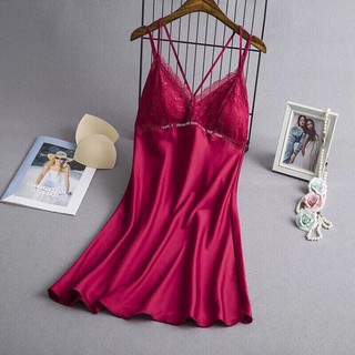 VÁY NGỦ LỤA CAO CẤP NỊNH DÁNG HỞ LƯNG