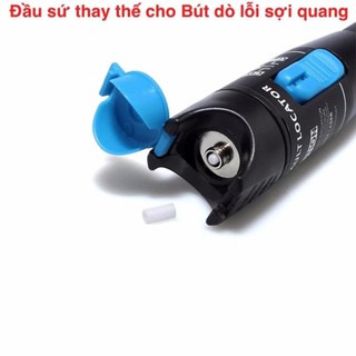 Đầu sắt và lót sứ bút soi quang máy đo