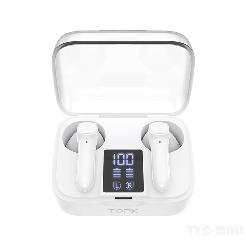 Tai Nghe Bluetooth Không Dây TOPK T20 Điều Khiển Cảm Ứng Chất Lượng Cao | BigBuy360 - bigbuy360.vn