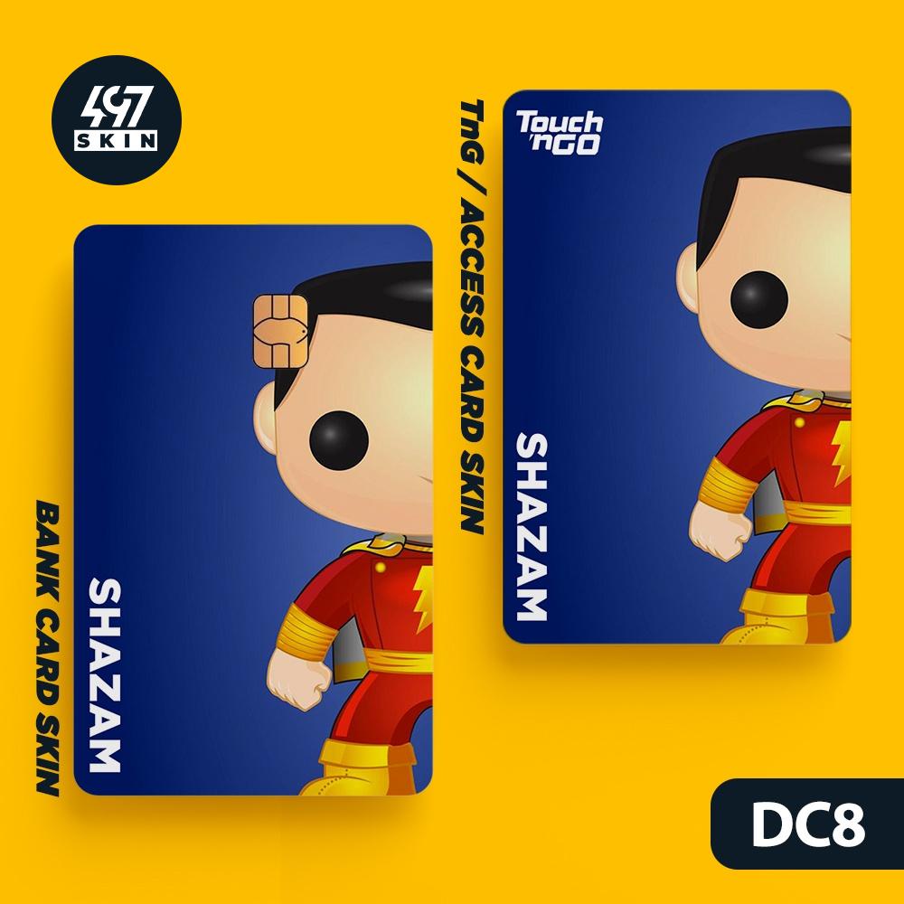 Skin Card DC Superheroes  - Miếng Dán ATM, Thẻ Xe, Thẻ Từ, Thẻ Chung Cư - Chất Liệu Chống Xước - Chống Nước
