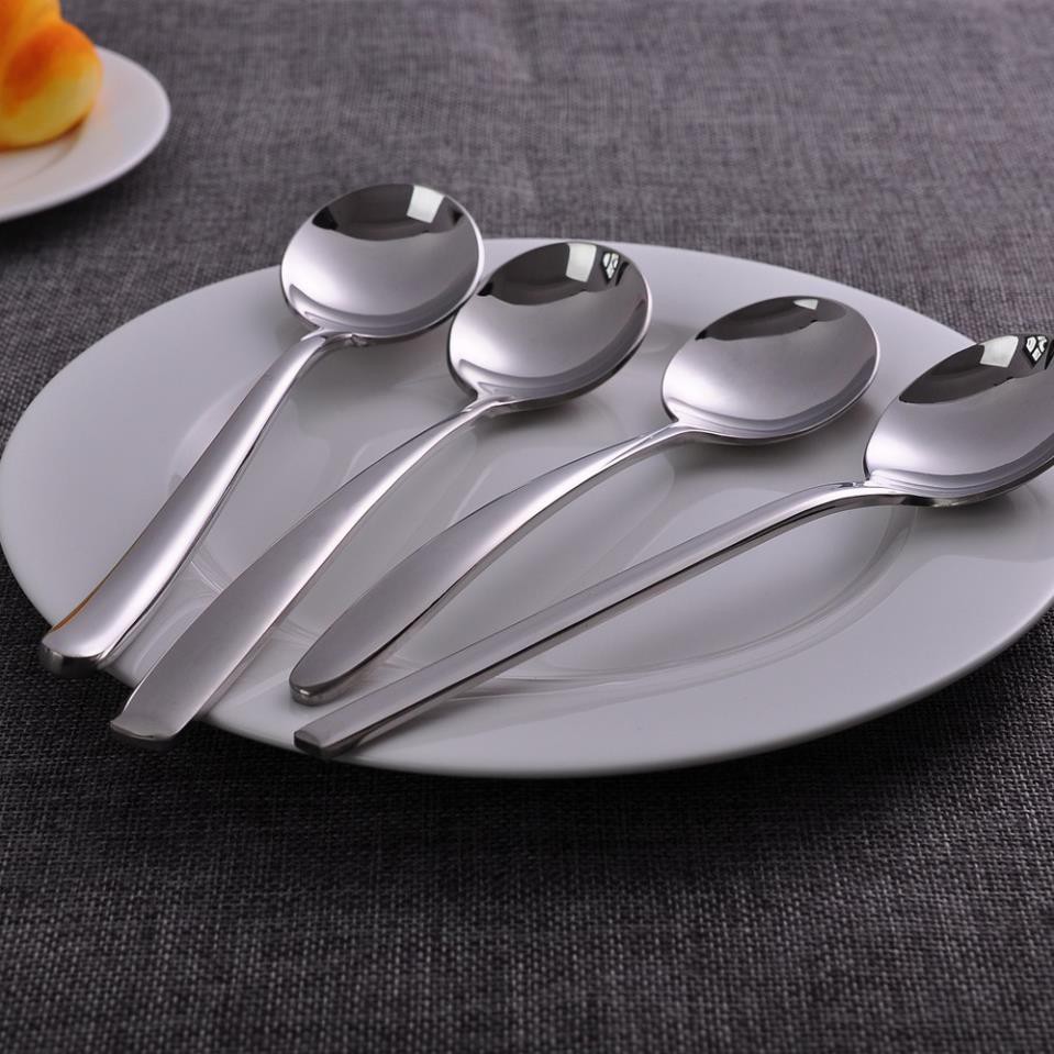 Muỗng, thìa inox 304 kiểu dáng Hàn Quốc