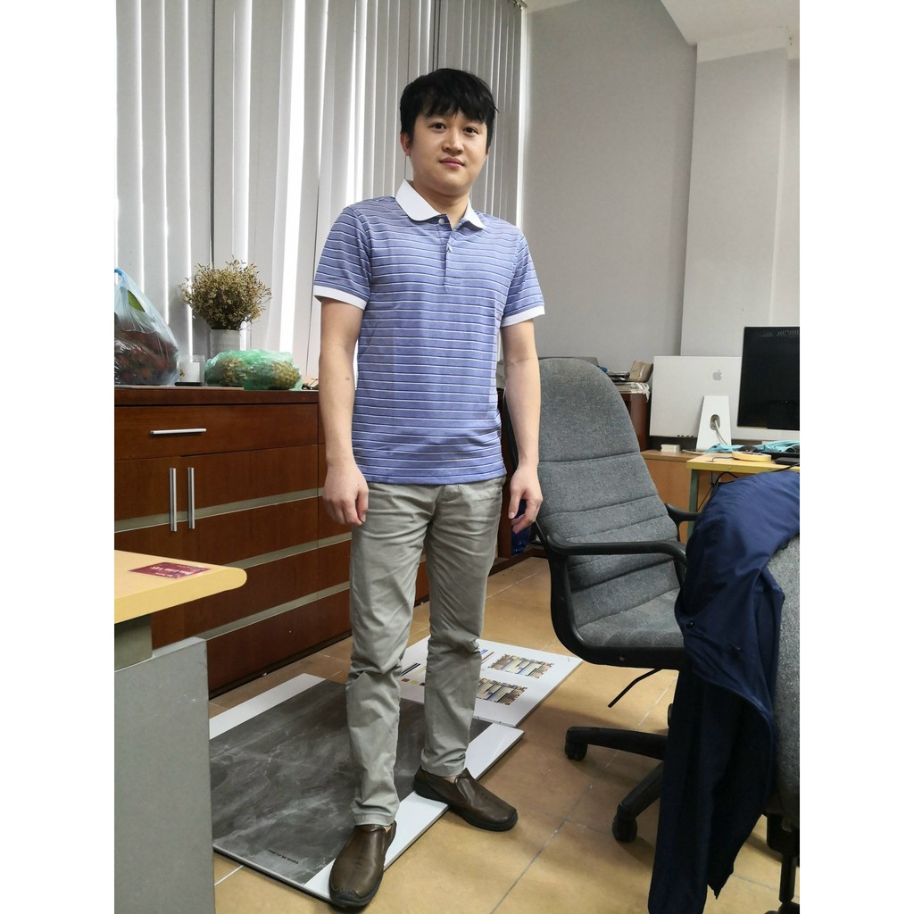 Aristino. Aps024s8. Kẻ xanh biển. Regu. Size S. 550