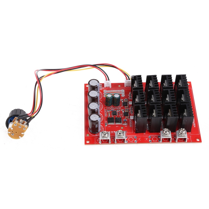 Bộ Điều Khiển Tốc Độ Động Cơ DC 10-50V 60A PWM HHO RC Tối Đa 3000W MAX 12V 24V 48