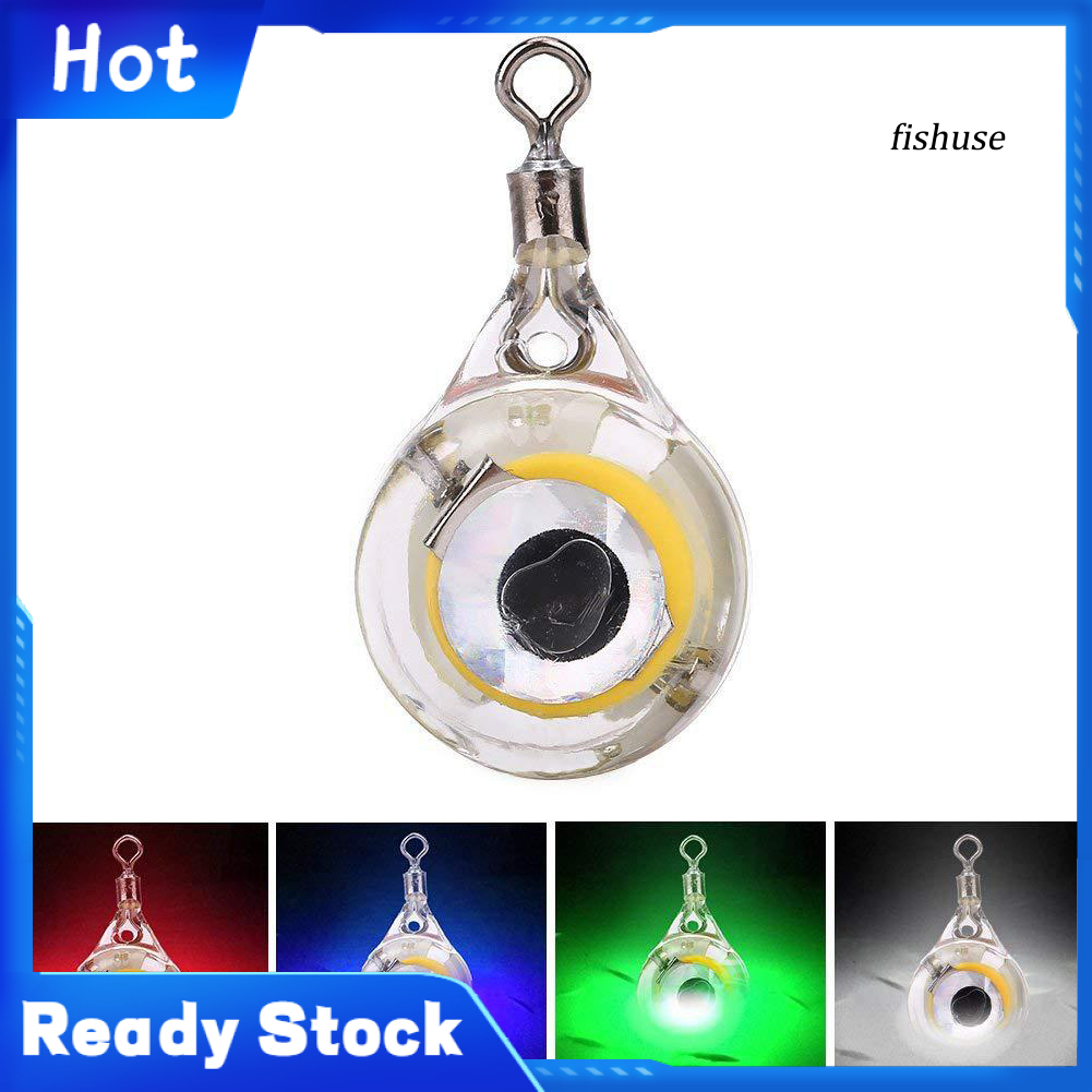 Mồi Mực Giả Mini Có Đèn LED Phát Sáng Dùng Để Câu Cá