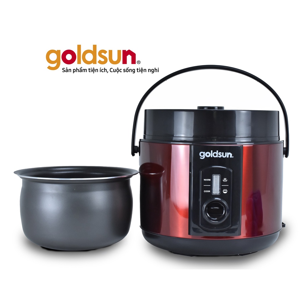Nồi cơm điện goldsun GRC5043 - lòng niêu phủ chống dính cao cấp dung tích 1.8L
