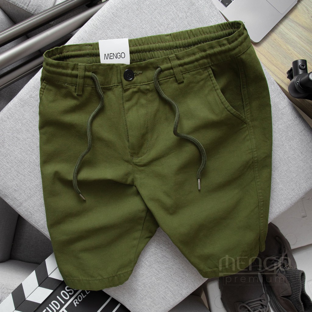 Quần đùi nam, Quần Đũi Nam linen đen xám trắng đỏ đô xanh MENGO [Mua 2 giảm 10%] - Q12 | BigBuy360 - bigbuy360.vn