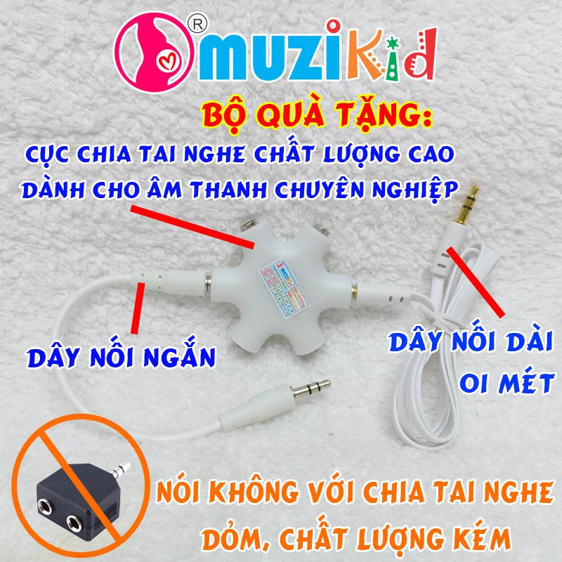 TAI NGHE THAI NHI MUZIKID MÀU HỒNG - YTE115.COM ĐẠI LÝ CHÍNH THỨC MUZIKID