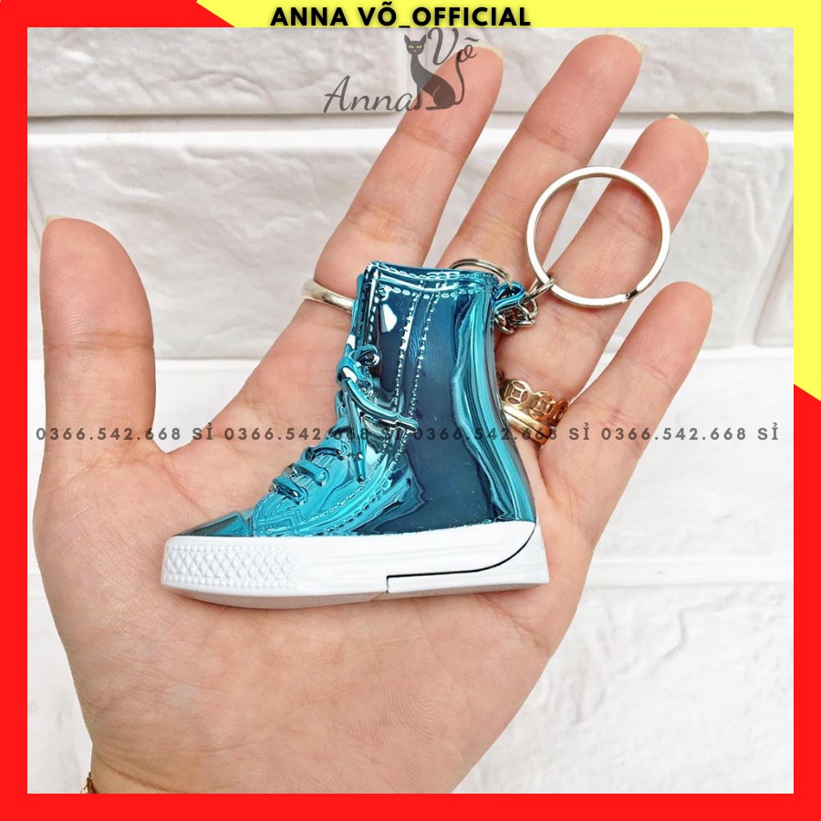 Hột-𝙌𝙪𝙚̣𝙩-𝘽𝙖̣̂𝙩-𝙇𝙪̛̉𝙖 MÓC KHÓA hình chiếc giày cao cổ 2in1 FULLBOX - 𝒁𝒊𝒑𝒑𝒐 ANNA VÕ DL048 TDG