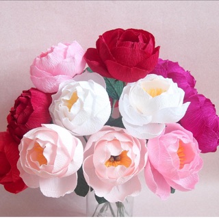 Hoa giấy handmade- Mẫu Đơn (đặt >=5 bông)