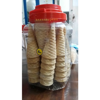 Bánh ốc quế giòn ăn kem
