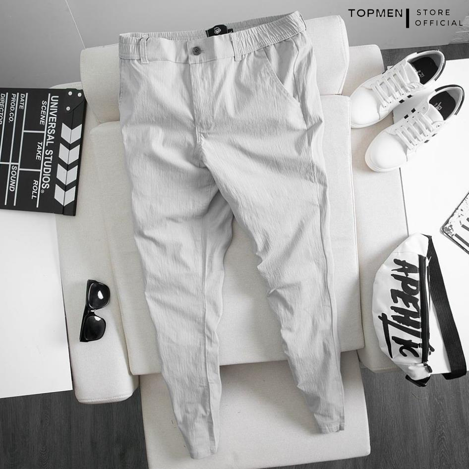 Quần đũi nam dài ống suông TOPMEN vải mềm thoáng mát dáng slimfit