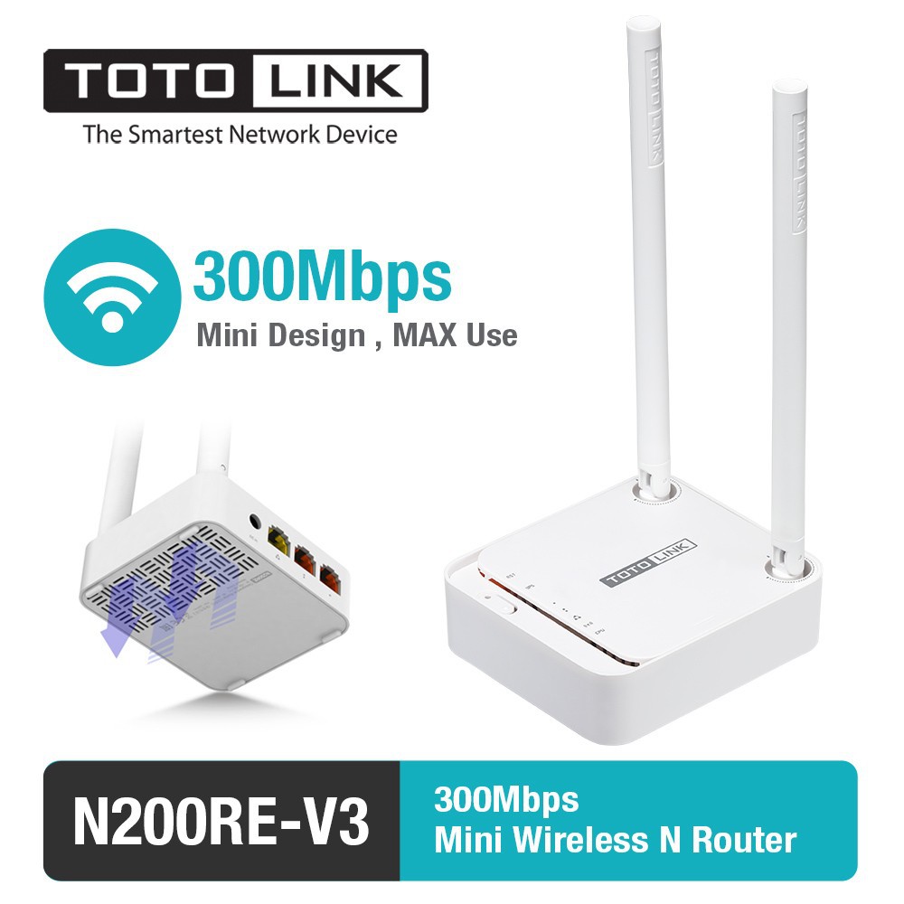 [FREESHIP 99K]_Router Wifi ToToLink N200RE