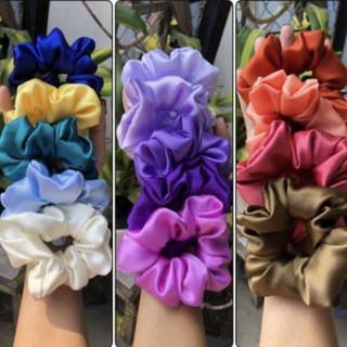 Cột tóc vải scrunchies - Trieunghiayw