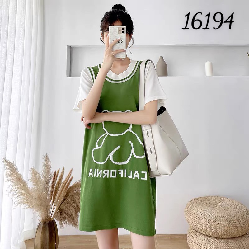 Đầm suông BIGSIZE len G- 16194