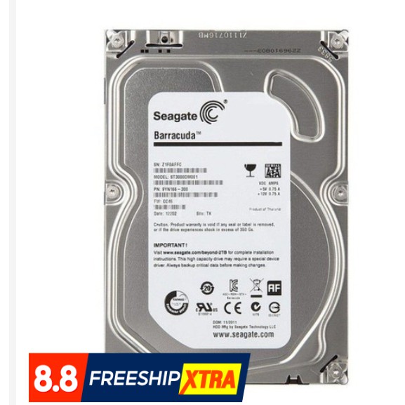 Ổ cứng HDD Seagate 500GB 2.5" SATA 3 NEW 1 | BigBuy360 - bigbuy360.vn