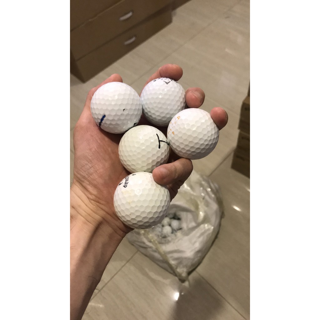 Bóng golf cũ Callaway Nike Taylormade - Chính hãng - Độ mới 70/90%