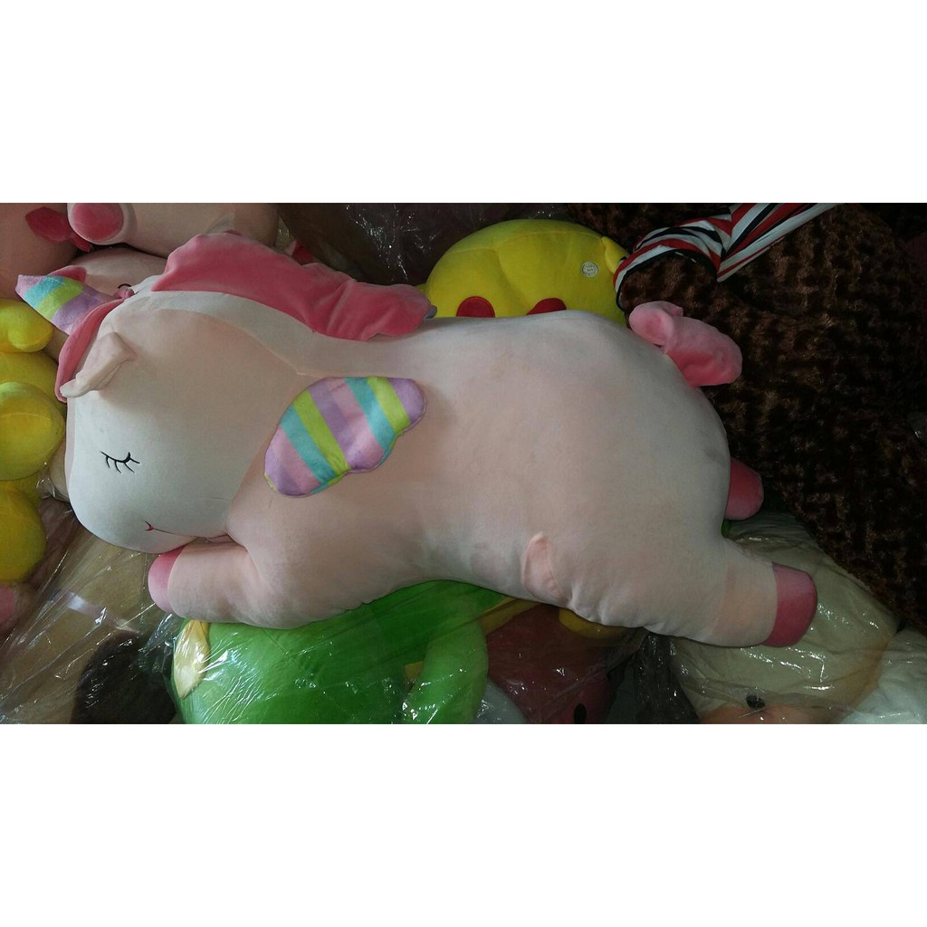 (Gấu bông)Ngựa unicorn siêu mềm siêu đáng yêu 90cm