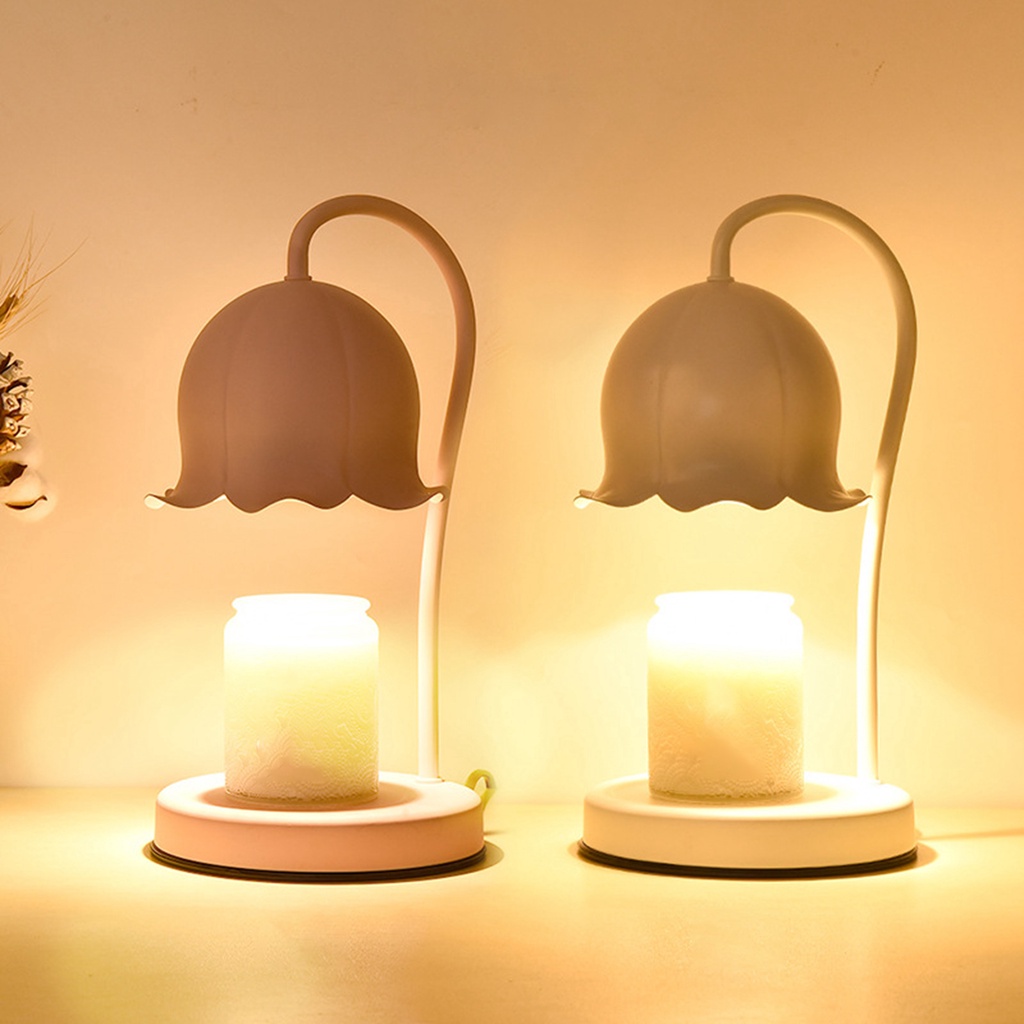Set 2 Đèn Nến Khuếch Tán Sáp Thơm Phích Cắm EU Cho Phòng Khách / Văn Phòng