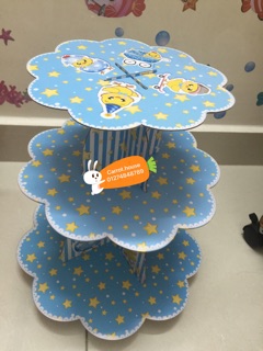Kệ để bánh cupcake  3 tầng