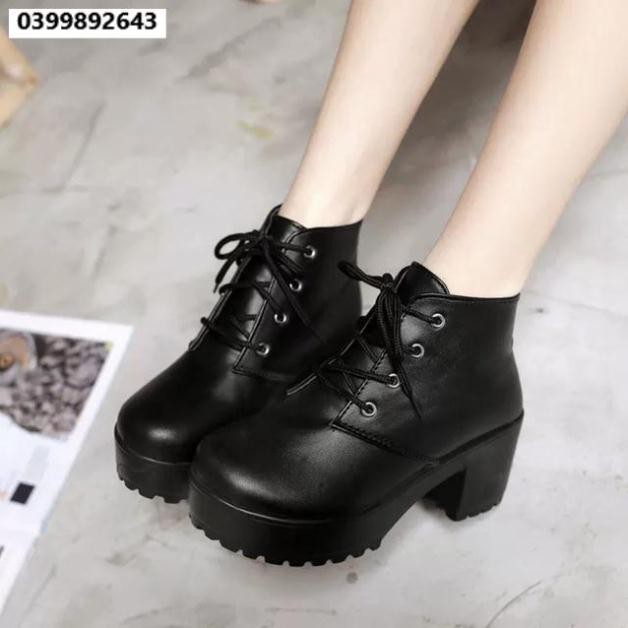 [Hàng ORDER] Giầy Boot Ulzzang Thời Trang  Cao Cổ Nữ Cao 7 Phân Mang Phong Cách