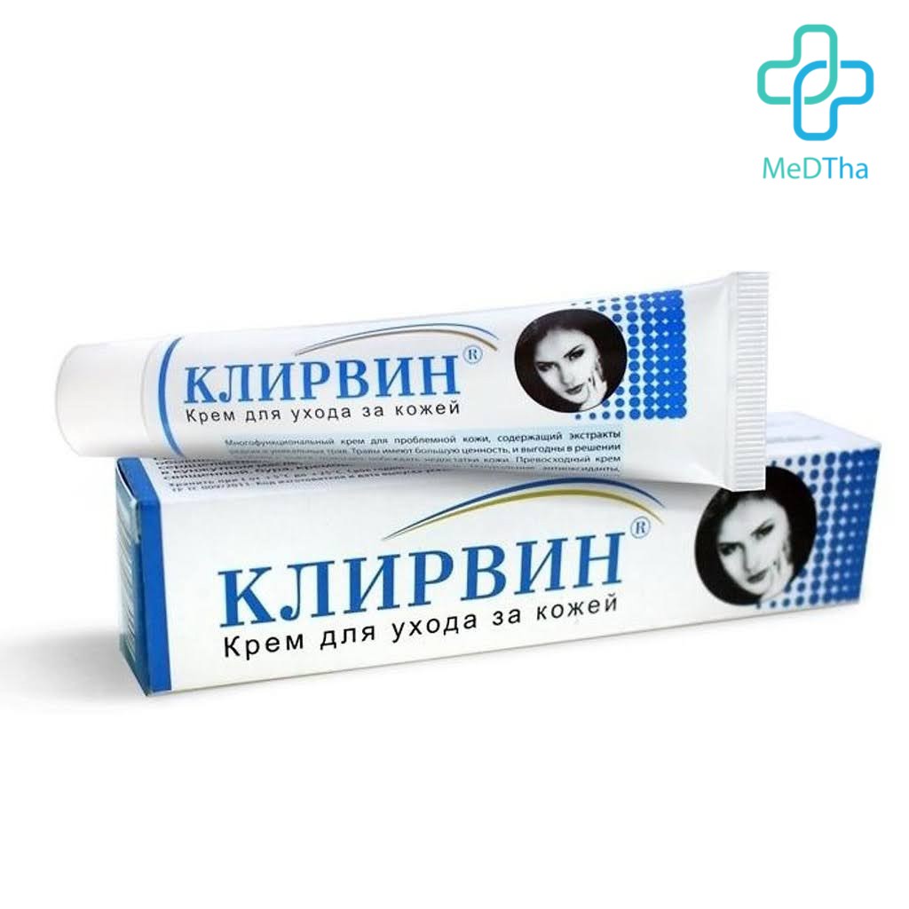 Kem hỗ trợ trị sẹo, mờ thâm, rạn da Klirvin 25g [Chính hãng của Nga]