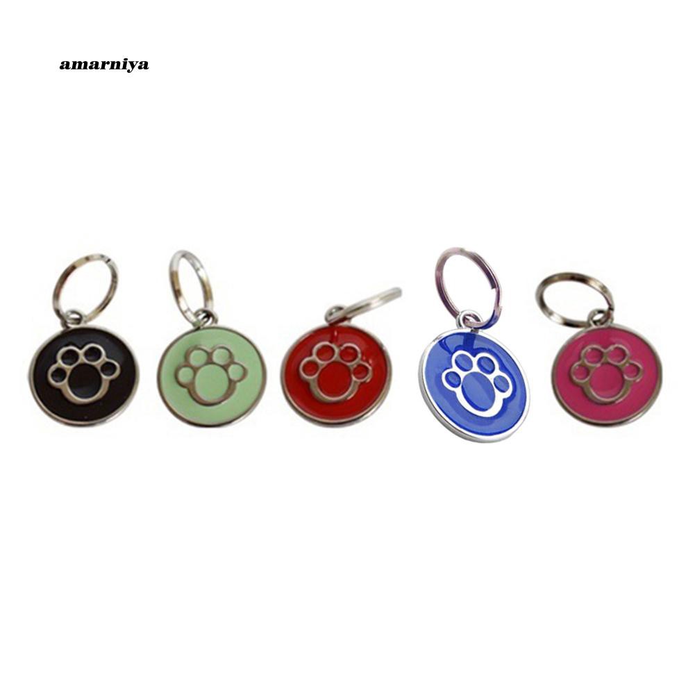 Thẻ ID nhận dạng gắn vòng cổ chống thất lạc cho thú cưng