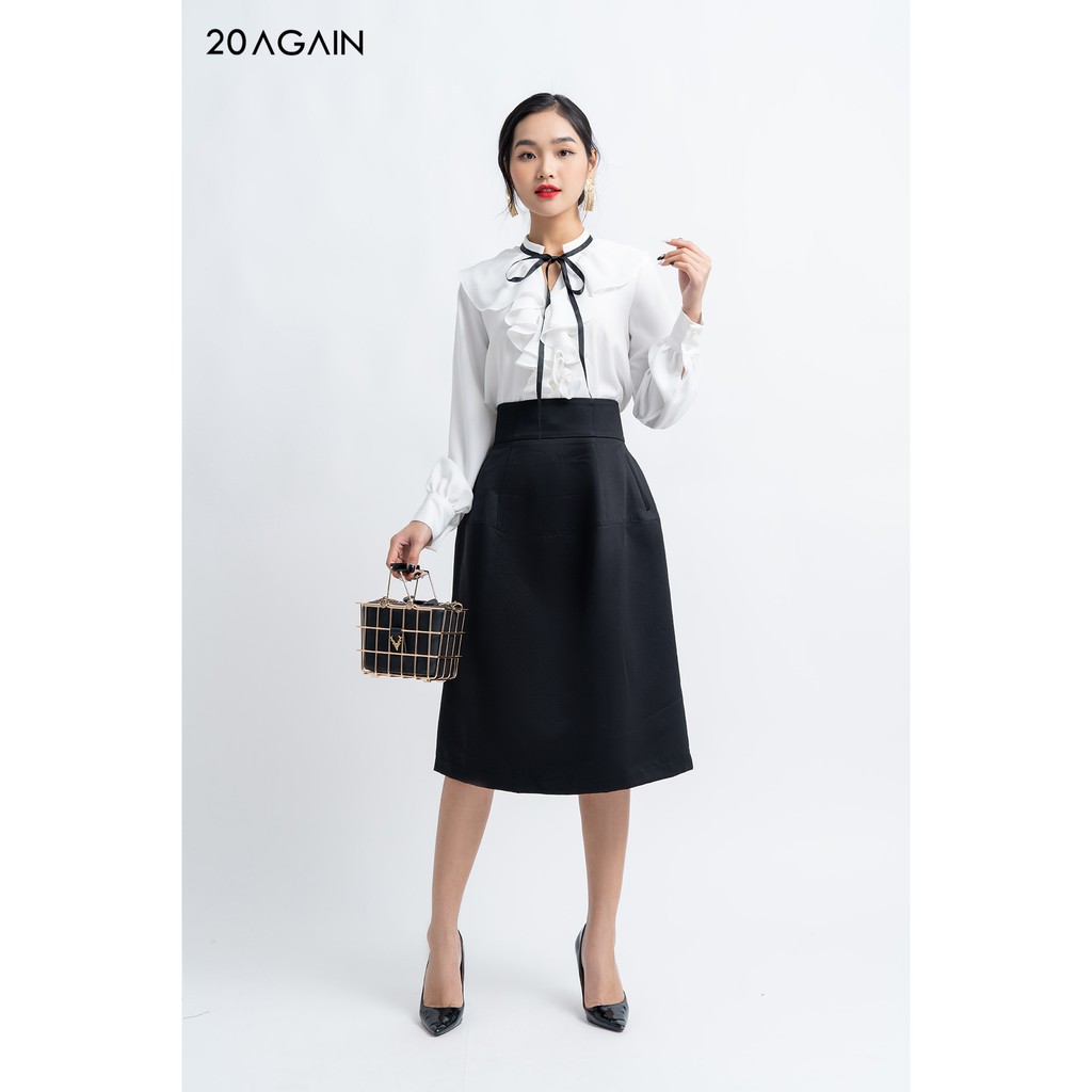 Chân Váy Cạp Cao JXA1243 20AGAIN | BigBuy360 - bigbuy360.vn