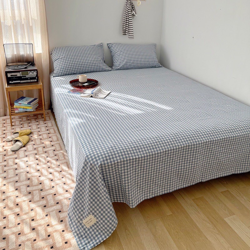 Set Ga Gối Cotton Linen - Chất Liệu Cotton Thô Thoáng Mát (shinbedding)